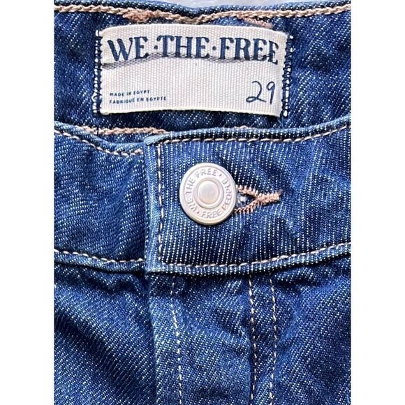 NWT Free People We the Free Beginner’s Luck Low Rise Slouch Shorts, Size 29 - Picture 3 of 9